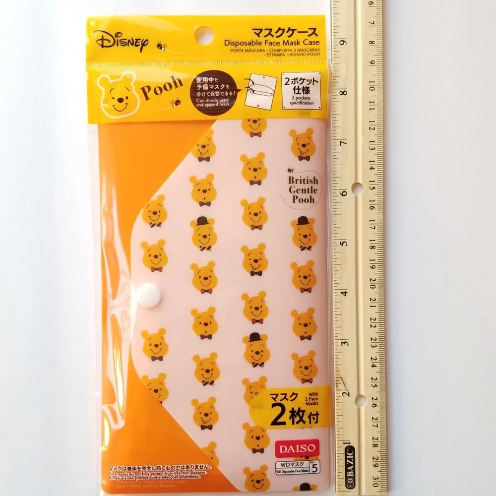 DISNEY WINNIE THE POOH DISPOSABLE FACE MASK CASE